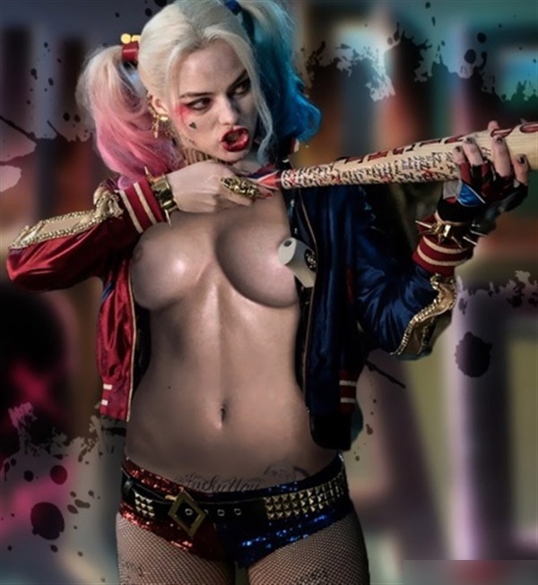 14. margot robbie naked suicide squad2. 