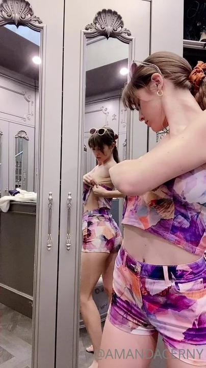 amanda cerny nude closet striptease onlyfans video leaked OFNGER