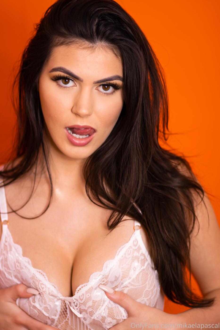Mikaela Pascal Nude See Through Bodysuit Onlyfans Set nude.