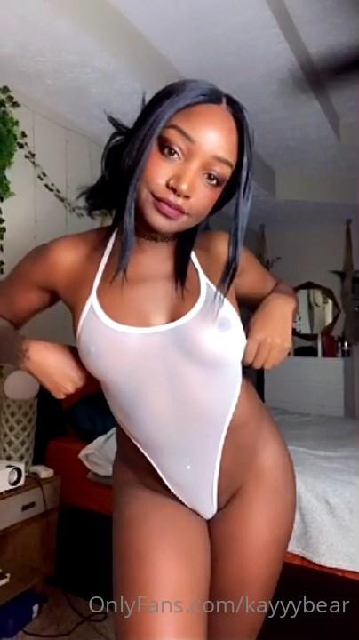 kayyybear nude one piece lingerie onlyfans video leaked LFPUFK