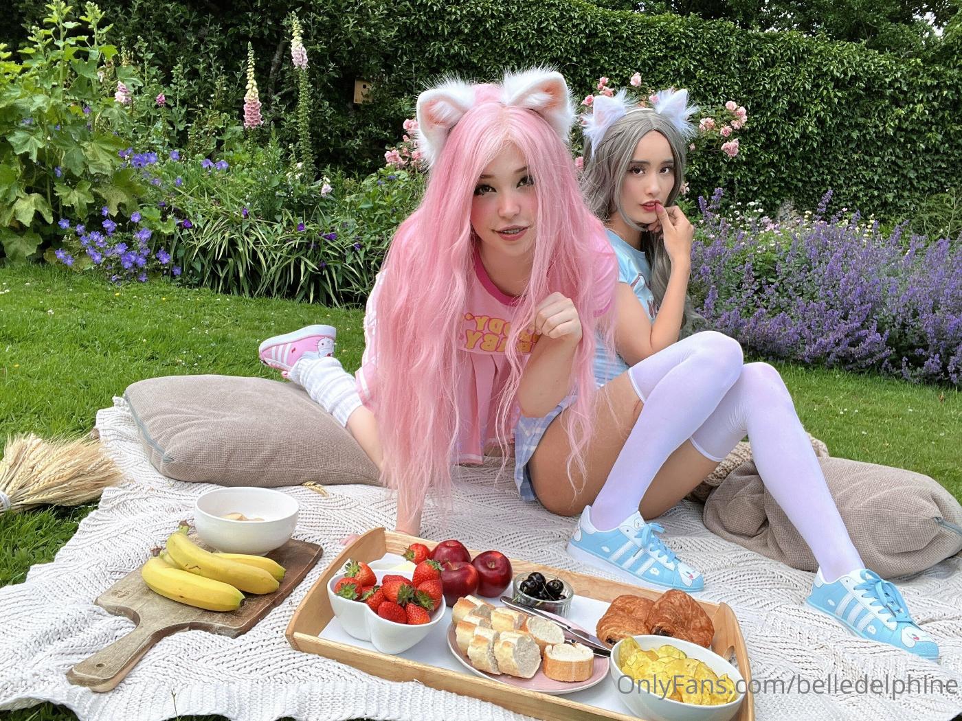 belle delphine bunny picnic collab onlyfans set leaked FNUVMI