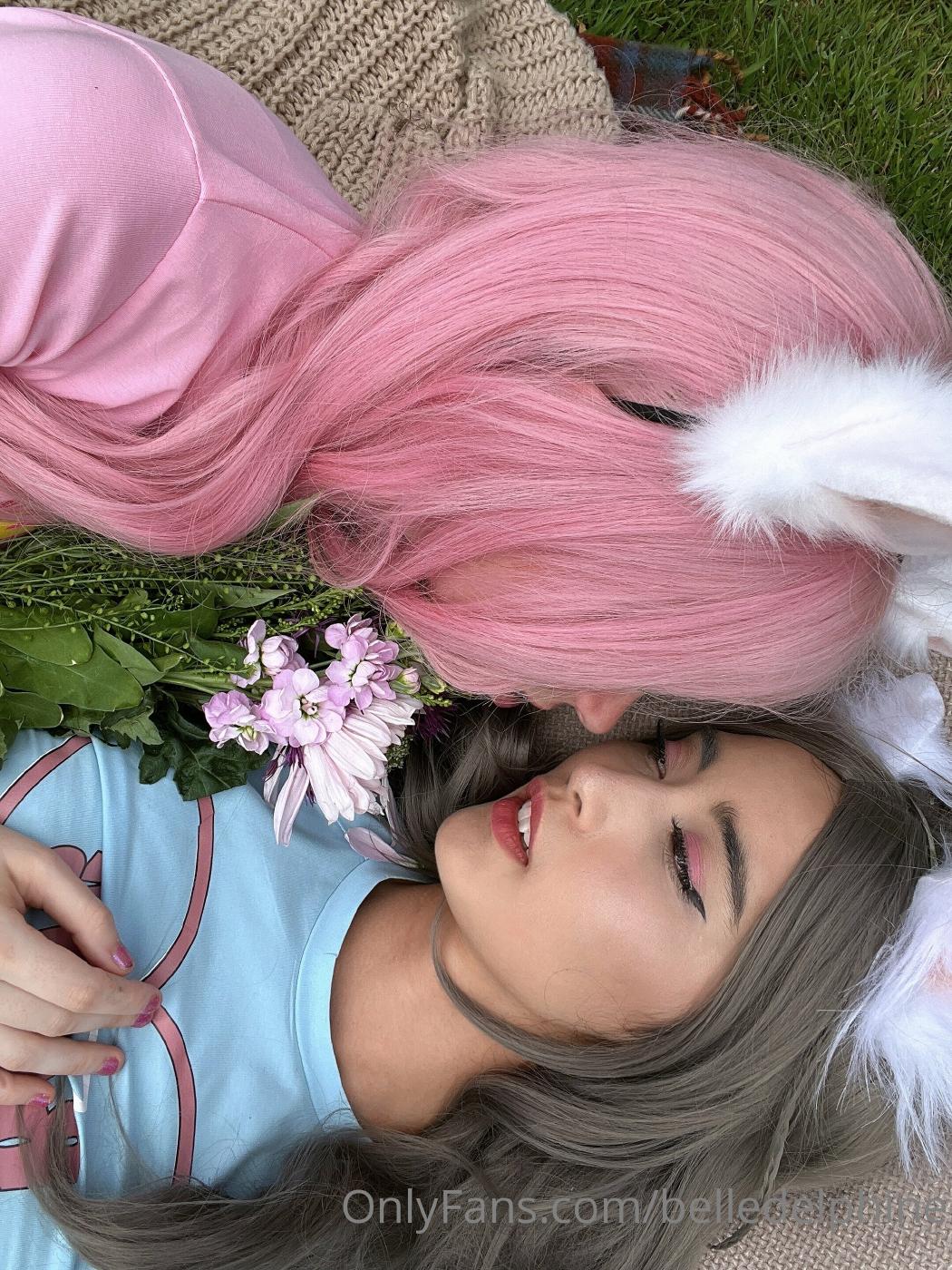 belle delphine bunny picnic collab onlyfans set leaked XTVATE