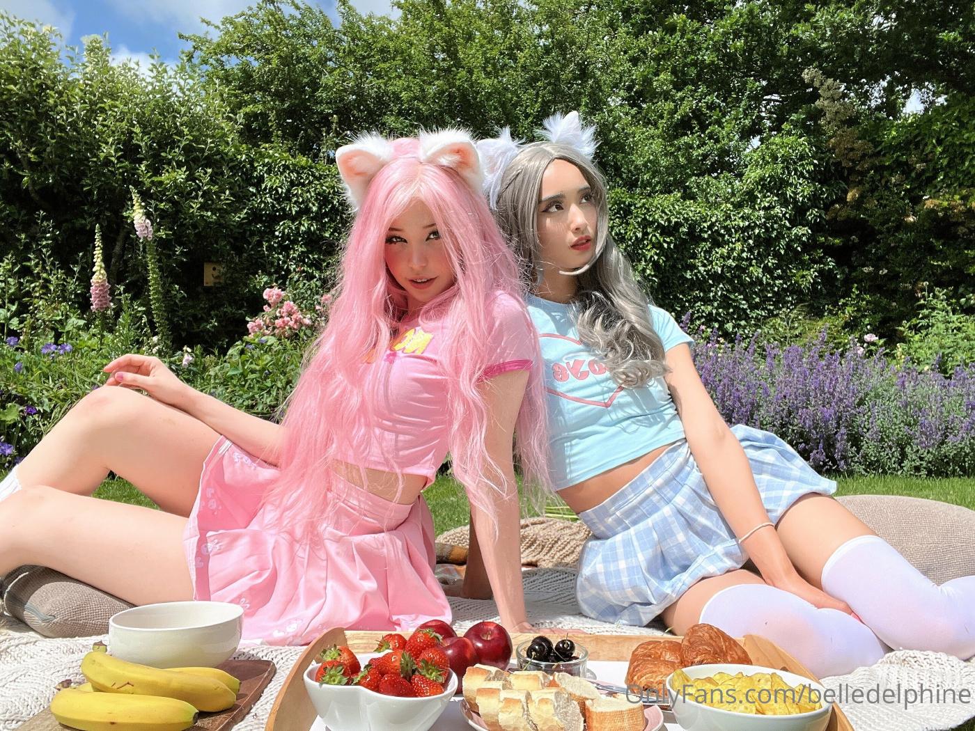 belle delphine bunny picnic collab onlyfans set leaked YYHYDH