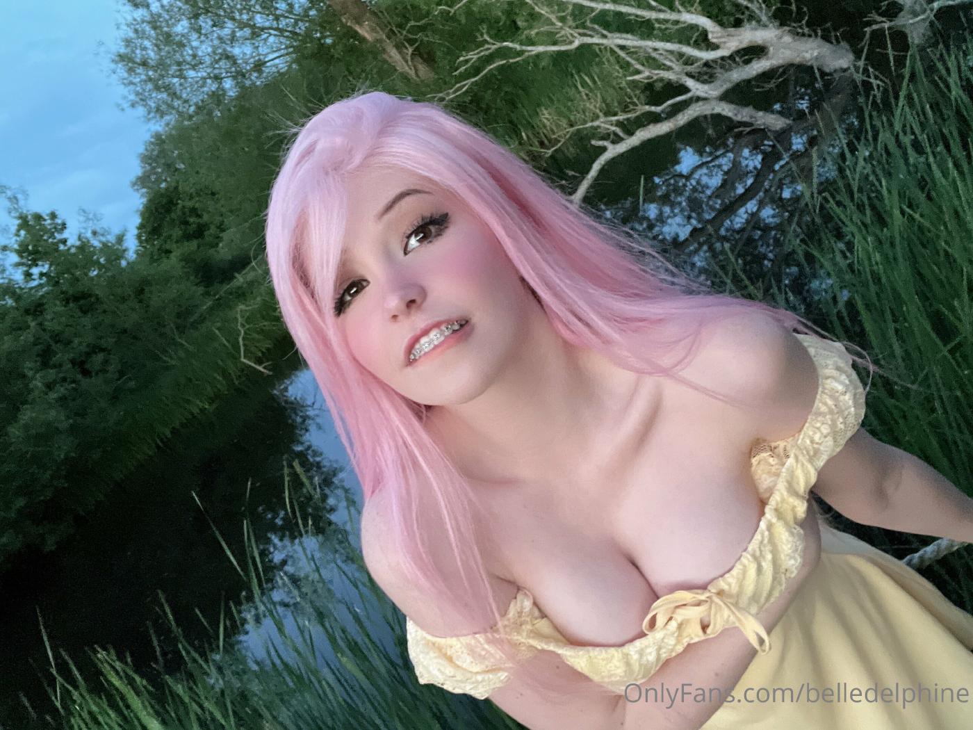 belle delphine nude water nymph onlyfans set leaked BXUSAF