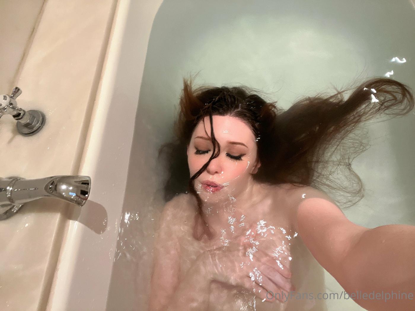 belle delphine spooky lake and shower onlyfans set leaked LNQFHL