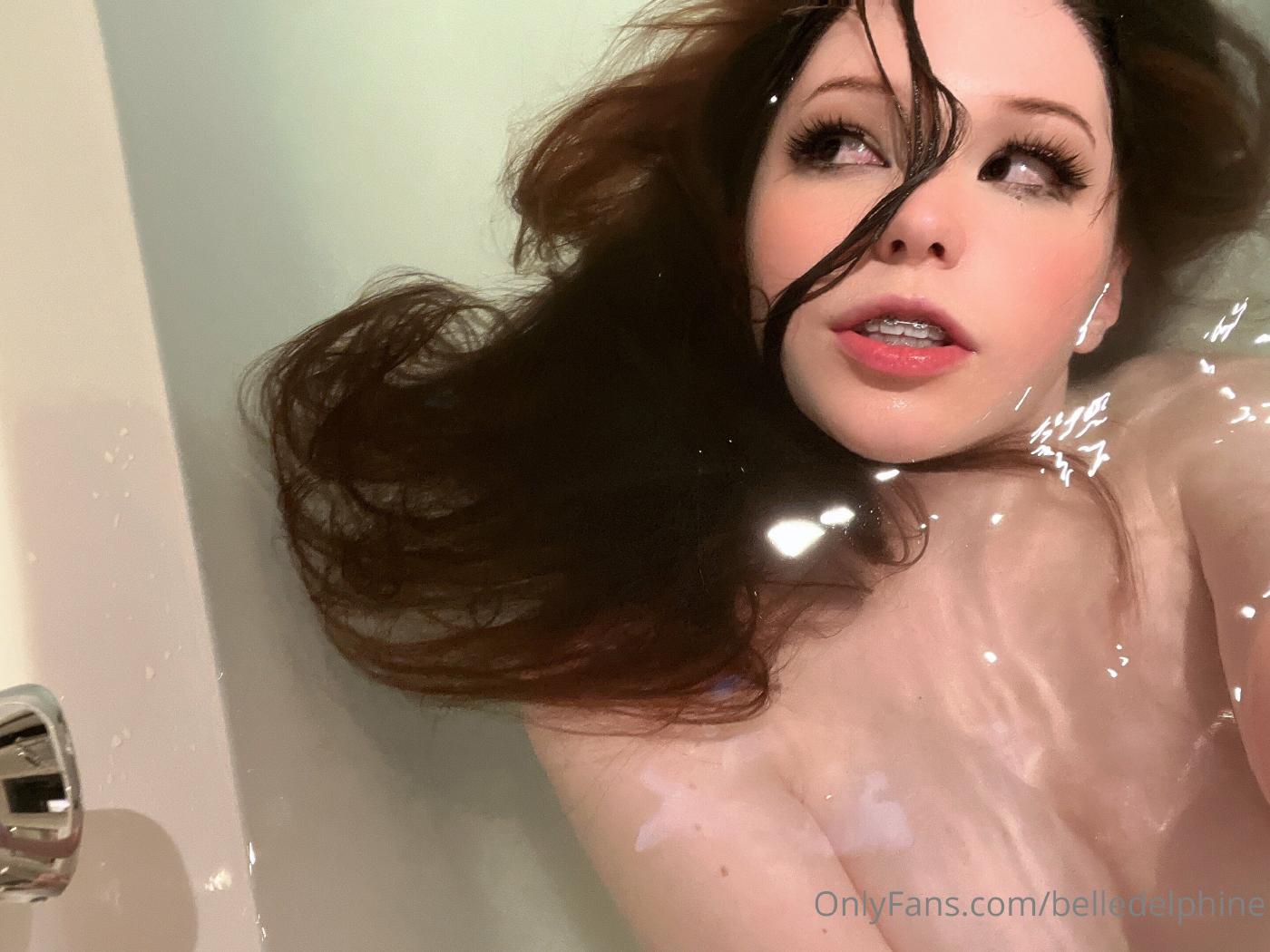 belle delphine spooky lake and shower onlyfans set leaked WXARBL