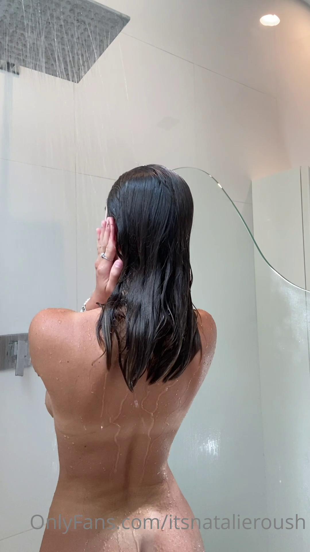 natalie roush nude wet shower ppv onlyfans video leaked ACXOMV