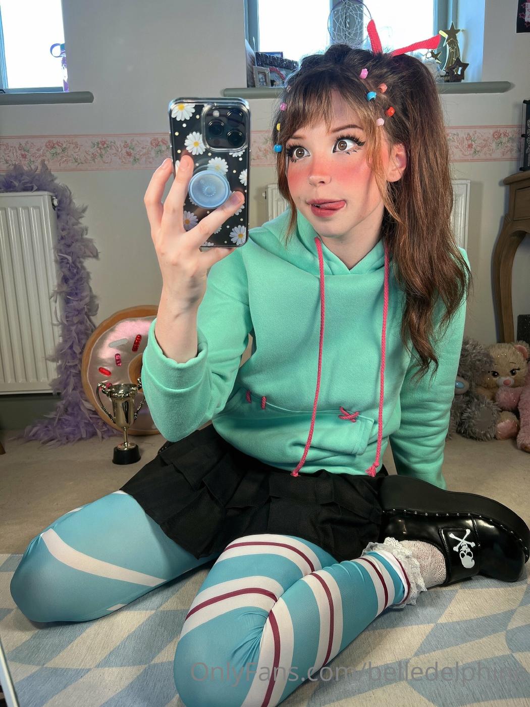 belle delphine adult vanellope cosplay onlyfans set leaked NMQISQ