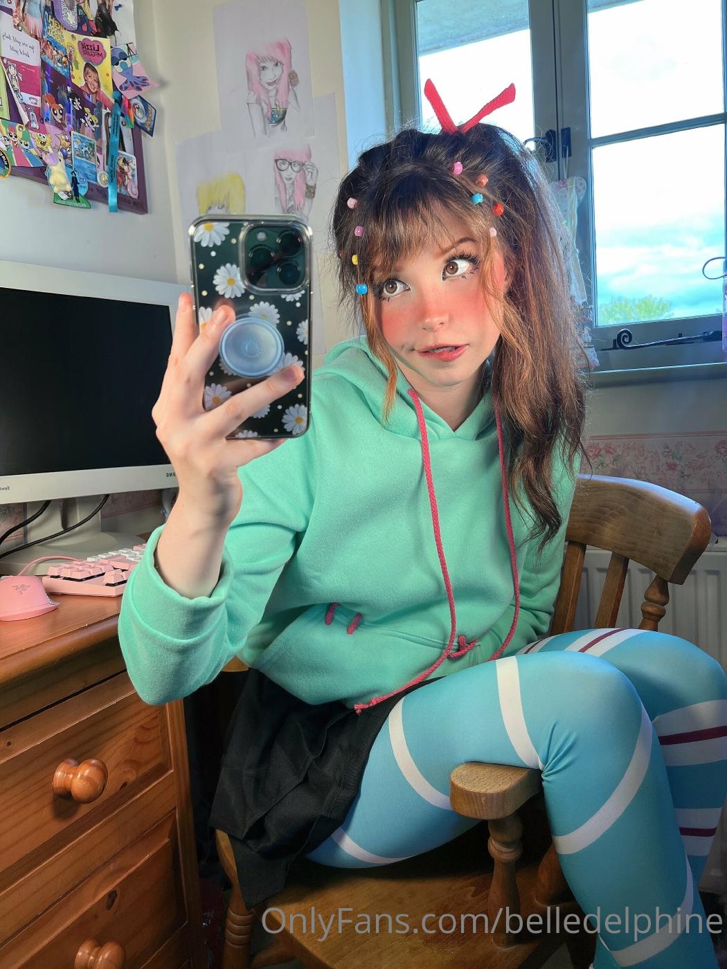 belle delphine adult vanellope cosplay onlyfans set leaked RHCWMW