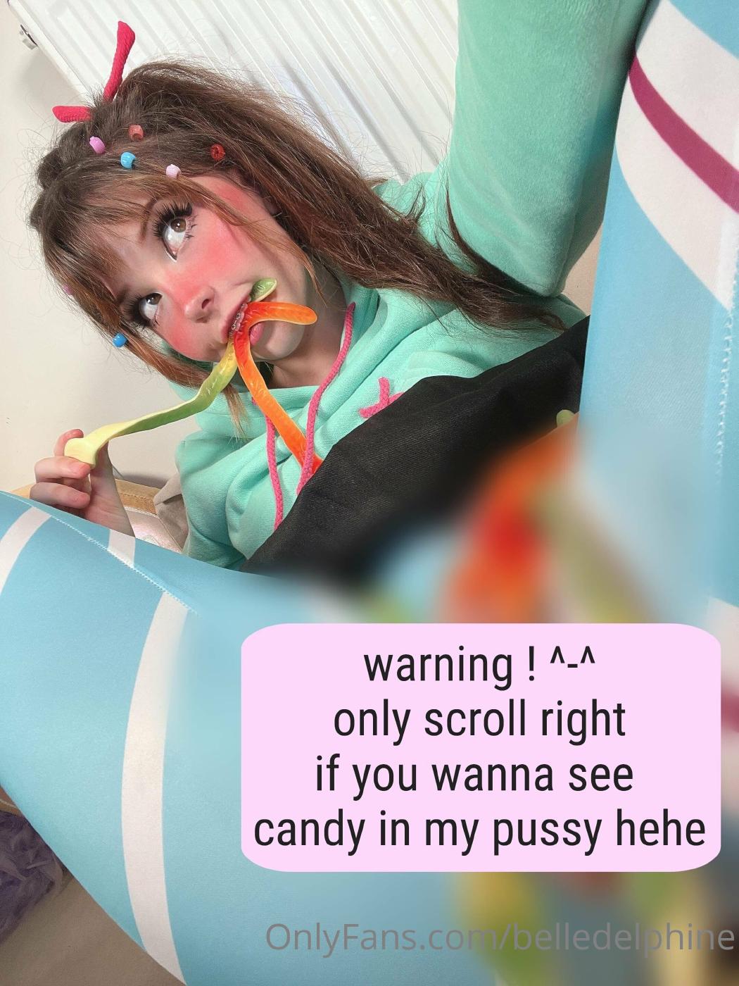 belle delphine candy in pussy vanellope onlyfans set leaked TCHECX