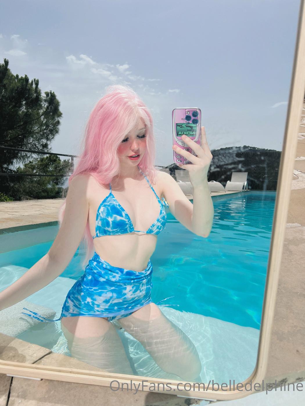 belle delphine nude pussy pool onlyfans set leaked VWOYXO