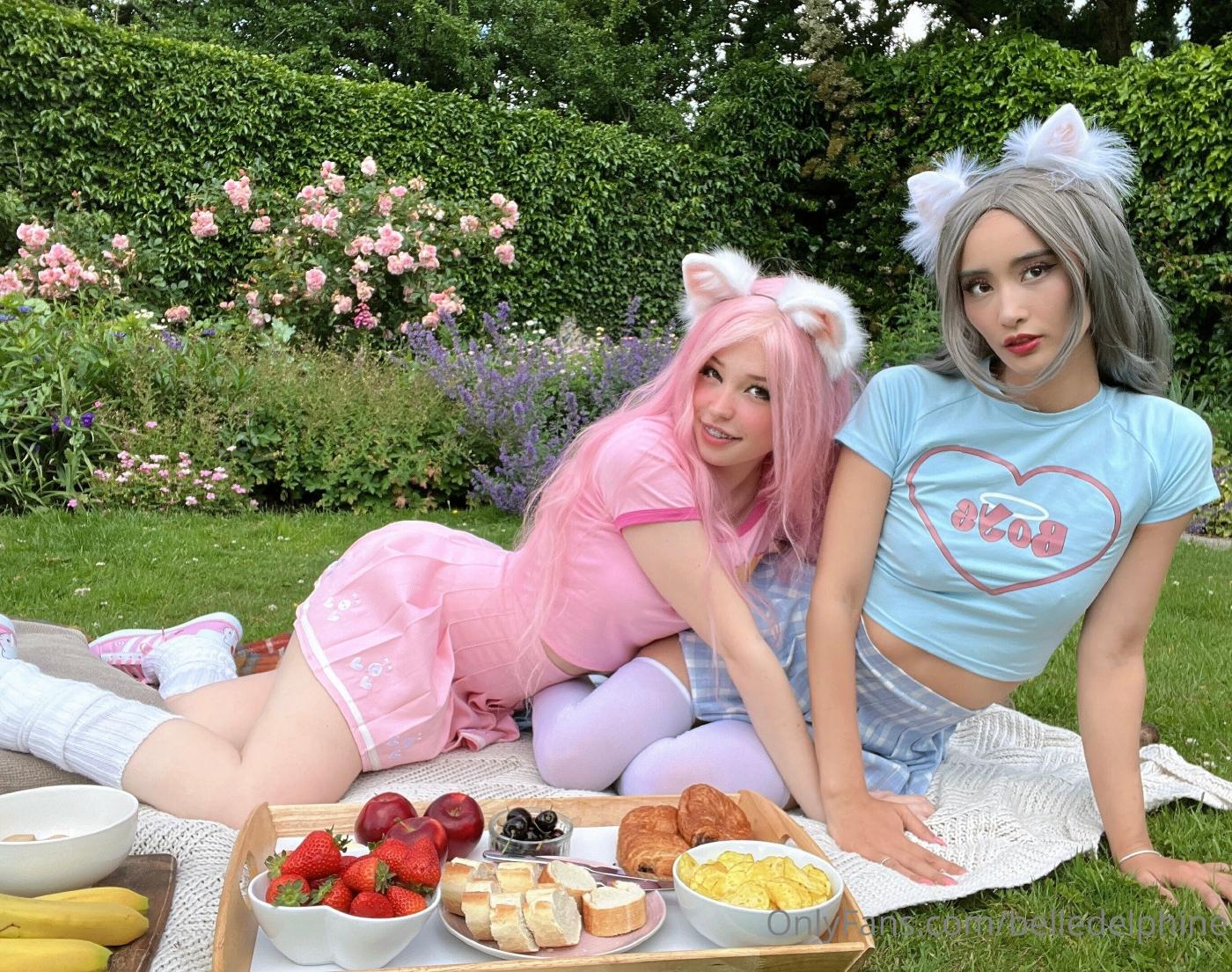 belle delphine bunny picnic collab onlyfans set leaked QHXRJC