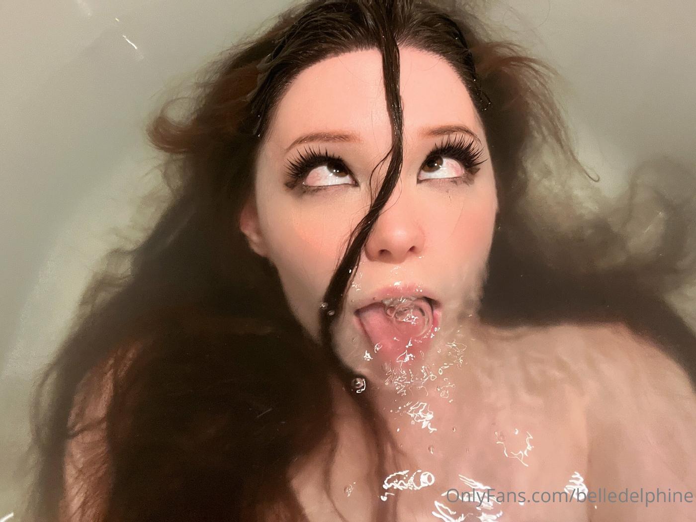 belle delphine spooky lake and shower onlyfans set leaked BKHANI