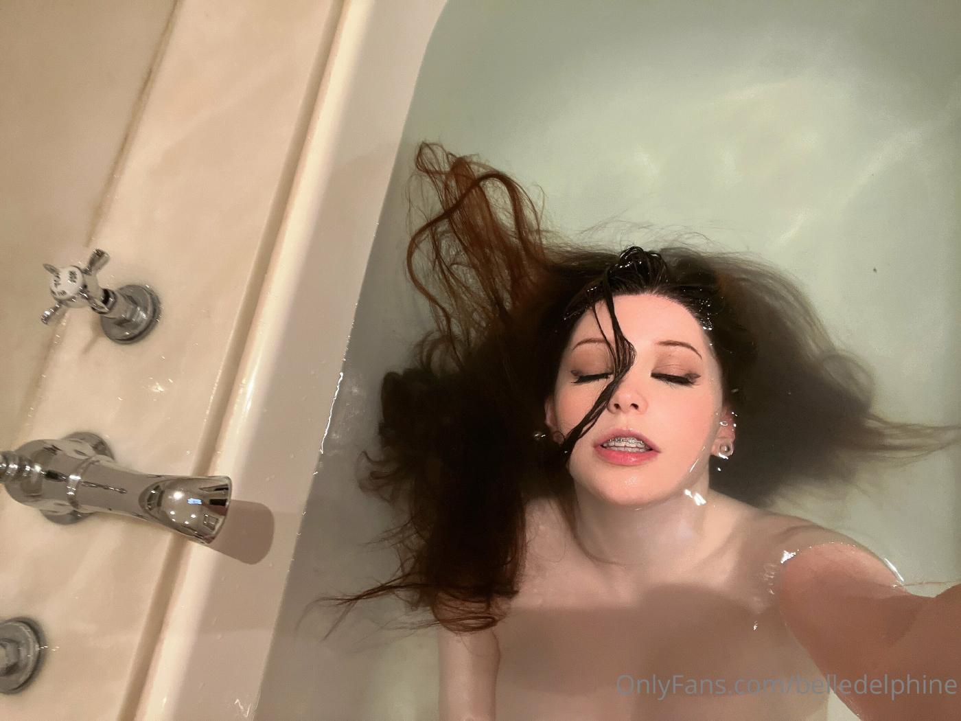 belle delphine spooky lake and shower onlyfans set leaked QYLQJT