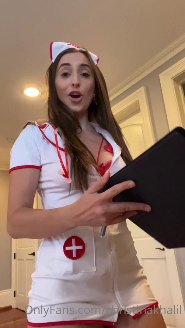christina khalil naughty nurse ppv onlyfans video leaked FSGFTJ